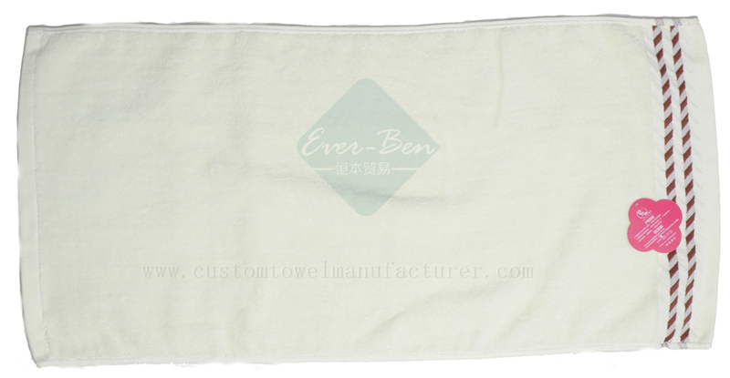 China cotton guest towels bulk wholesale Custom Travel Towels Producer for Germany France Italy Netherlands Norway Middle-East USA